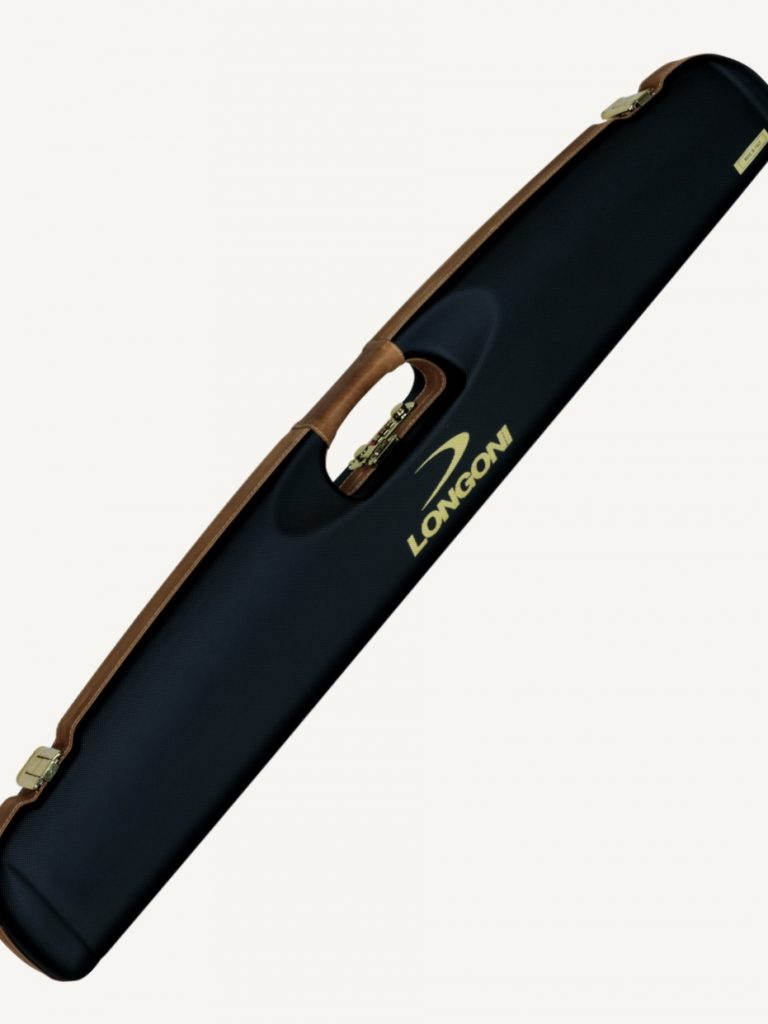 LONGONI CASE SOYUZ 1x2 WITH LEATHER TRIM. California Billiards