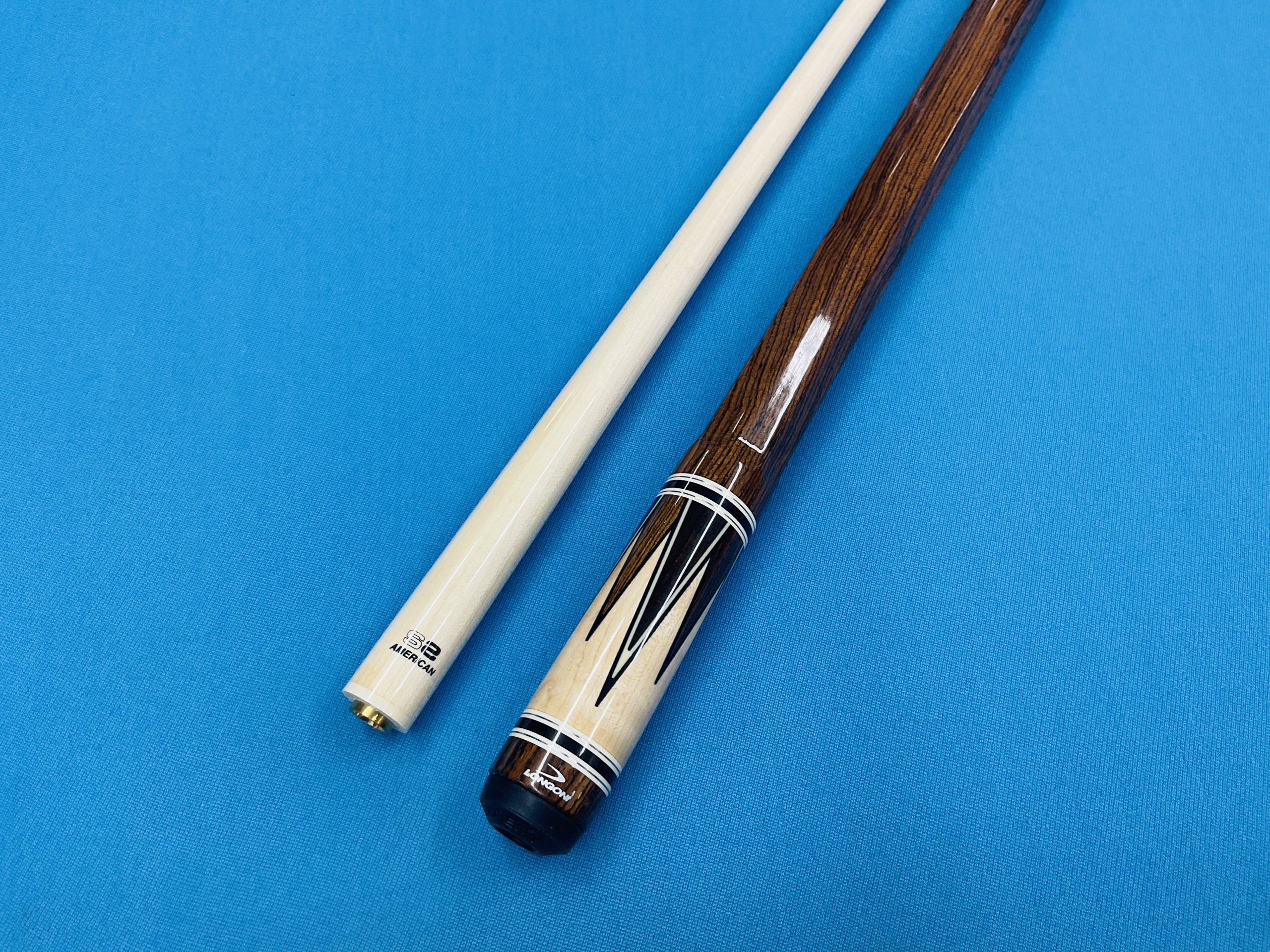 LONGONI POOL CUE MINERVA OCTAGONAL BUTT WITH S2 SHAFT. - California ...